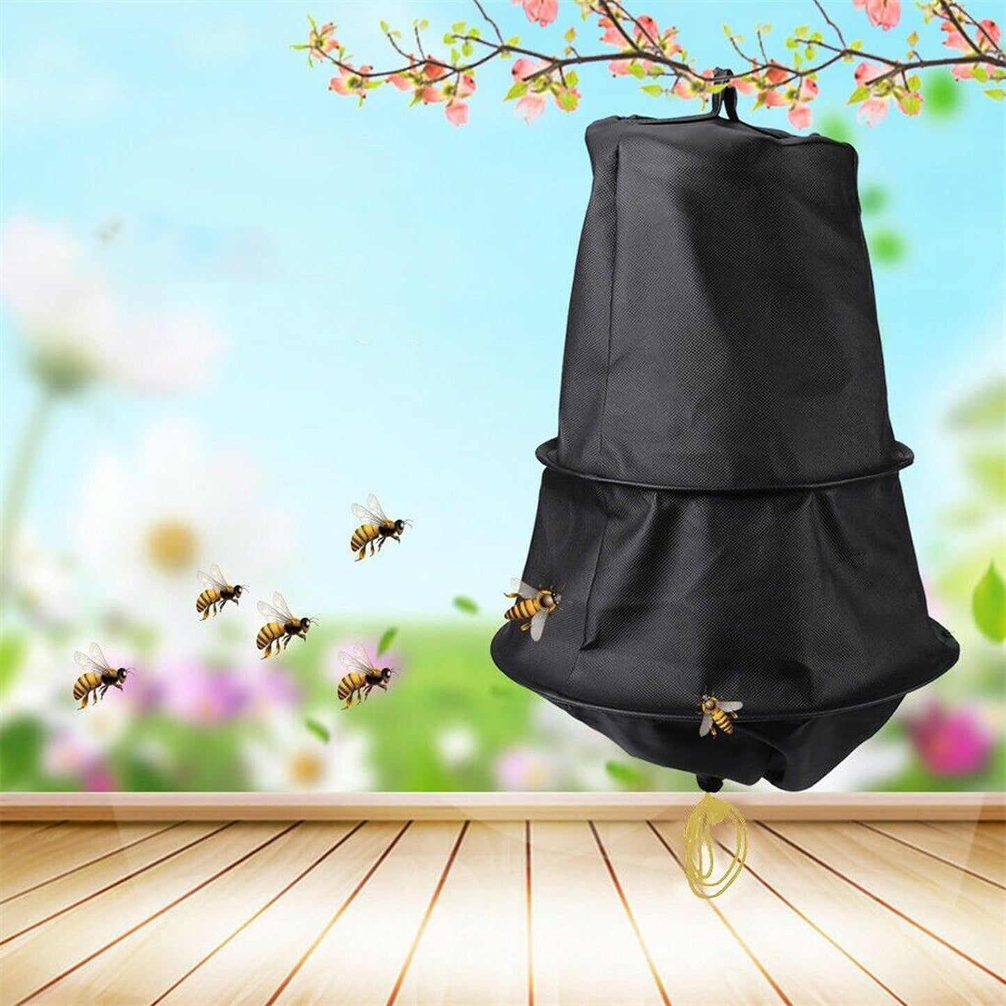 Black Bee Swarm Trap Beekeeper Tool for Catching Bee Swarms