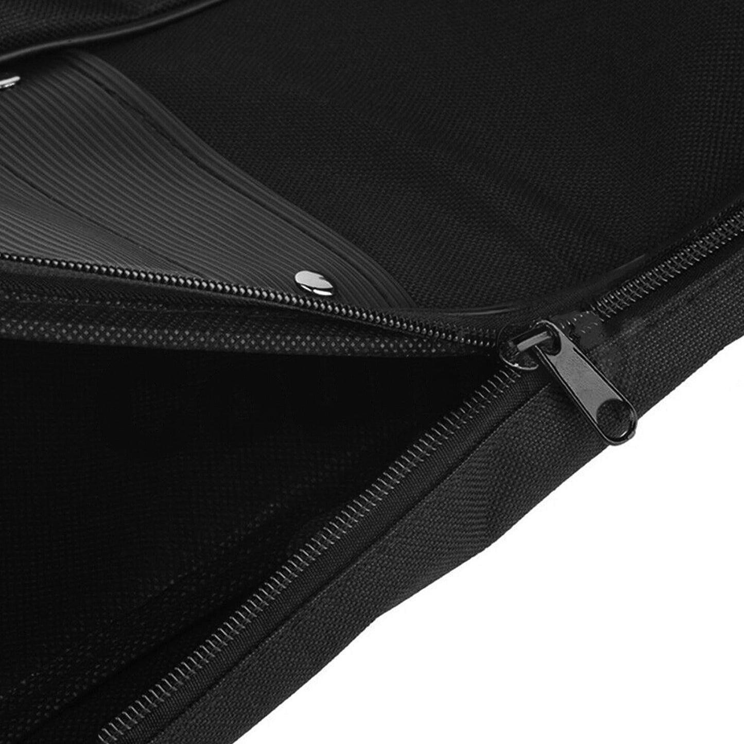 Padded Gig Bag for Acoustic Guitar Double Straps Black Soft Backpack Case