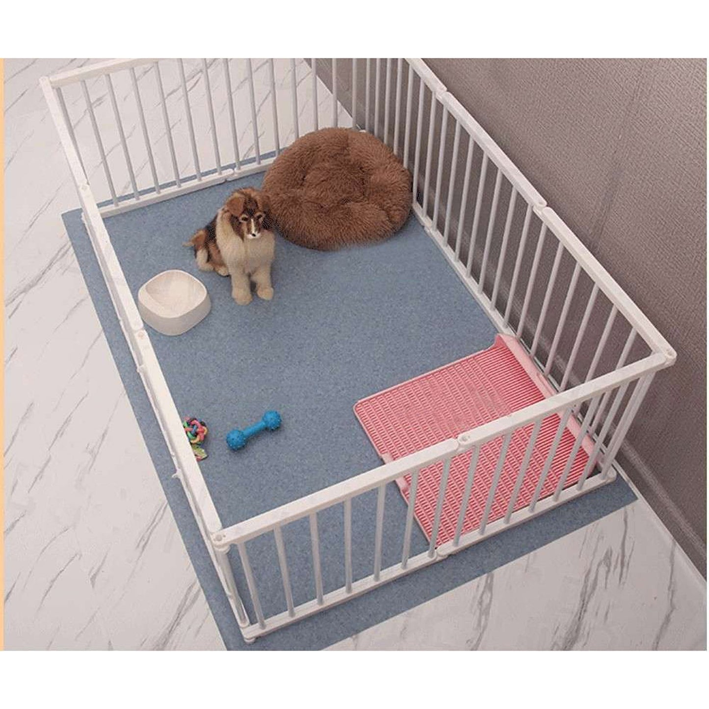 Portable DIY Dog Puppy Playpen Accessories Exercise Cage