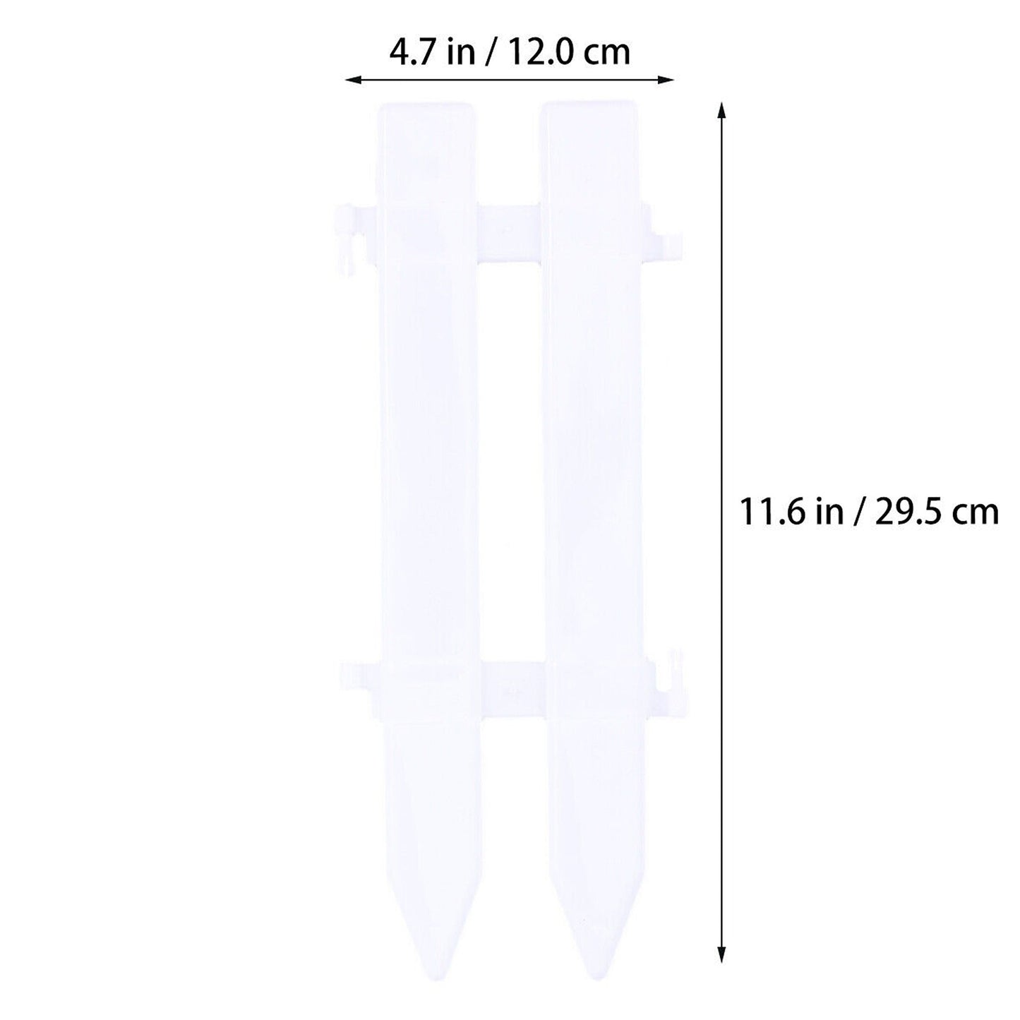 Holiday Seasonal Boundary for Xmas Decorative Garden Fence