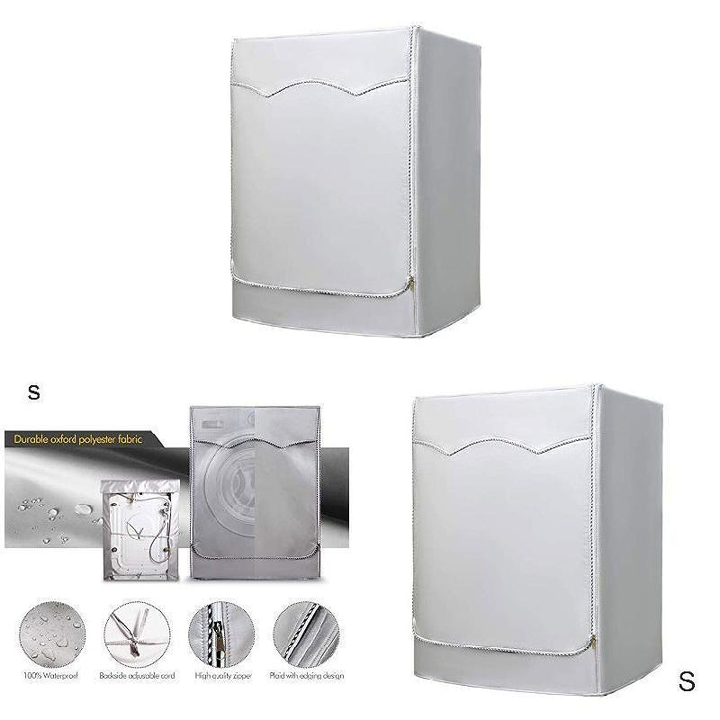 Top Dust Protection Cover for Front Load Washing Machine