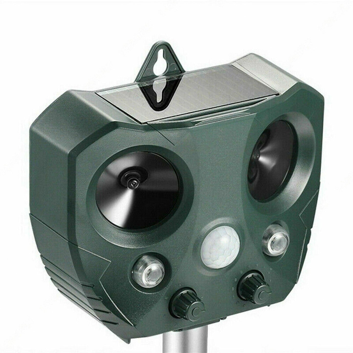 Solar Powered Animal Repeller for Birds Rats and Possums with Motion Sensor