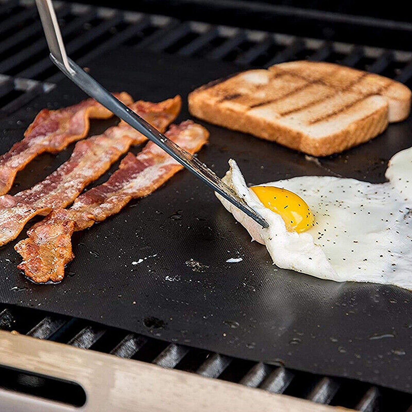 Reusable Non-Stick BBQ Grill Mat Perfect for Outdoor Cooking