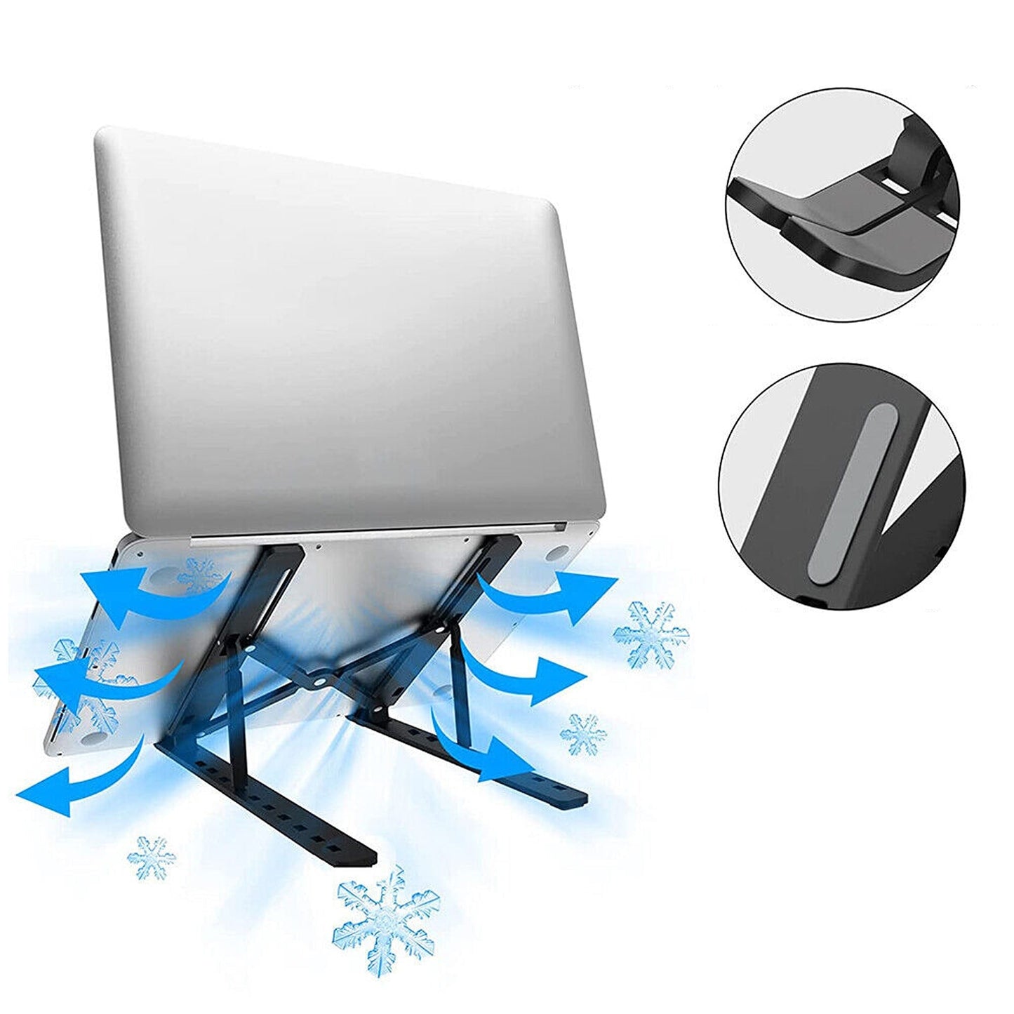 Adjustable Stand Tray for Laptops and Tablets Portable Desk Holder