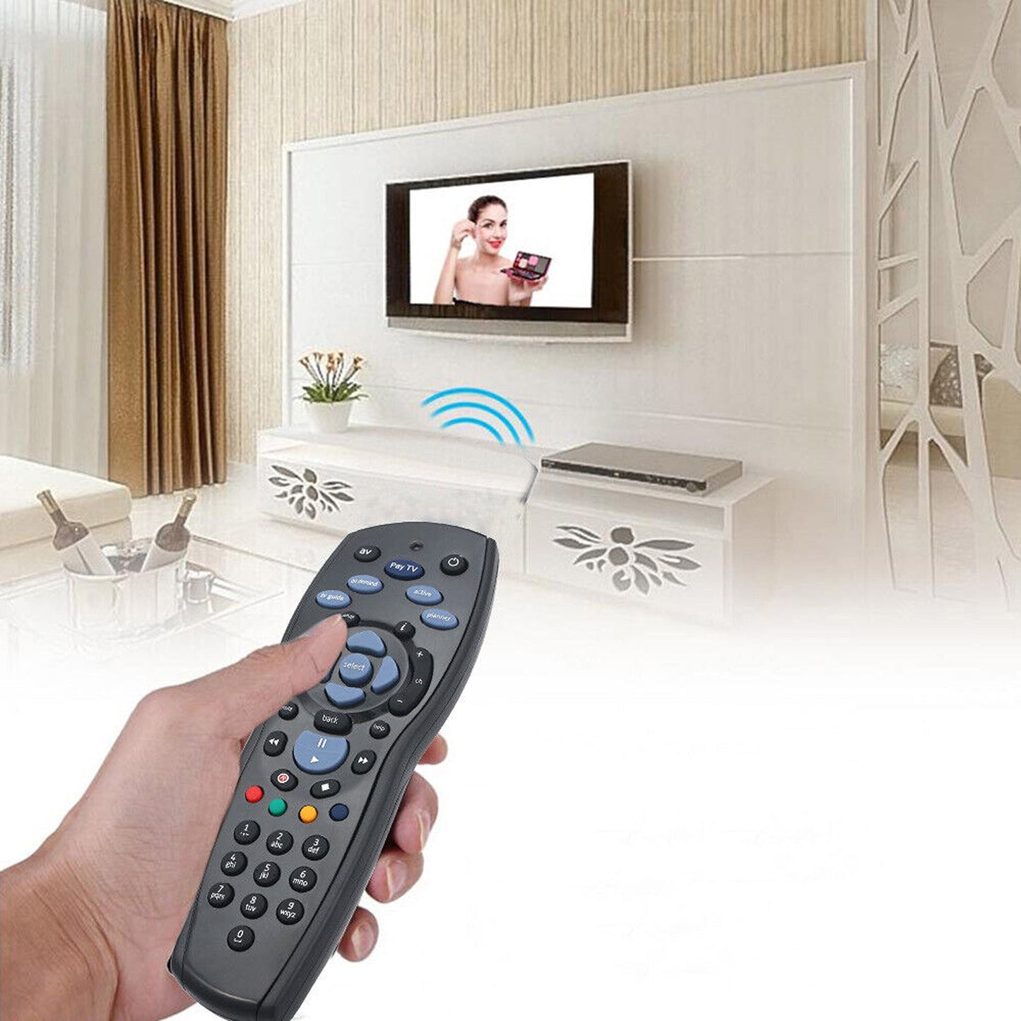 Replacement Remote Control for FOXTEL HD Q IQ2 IQ3 IQ4 Series