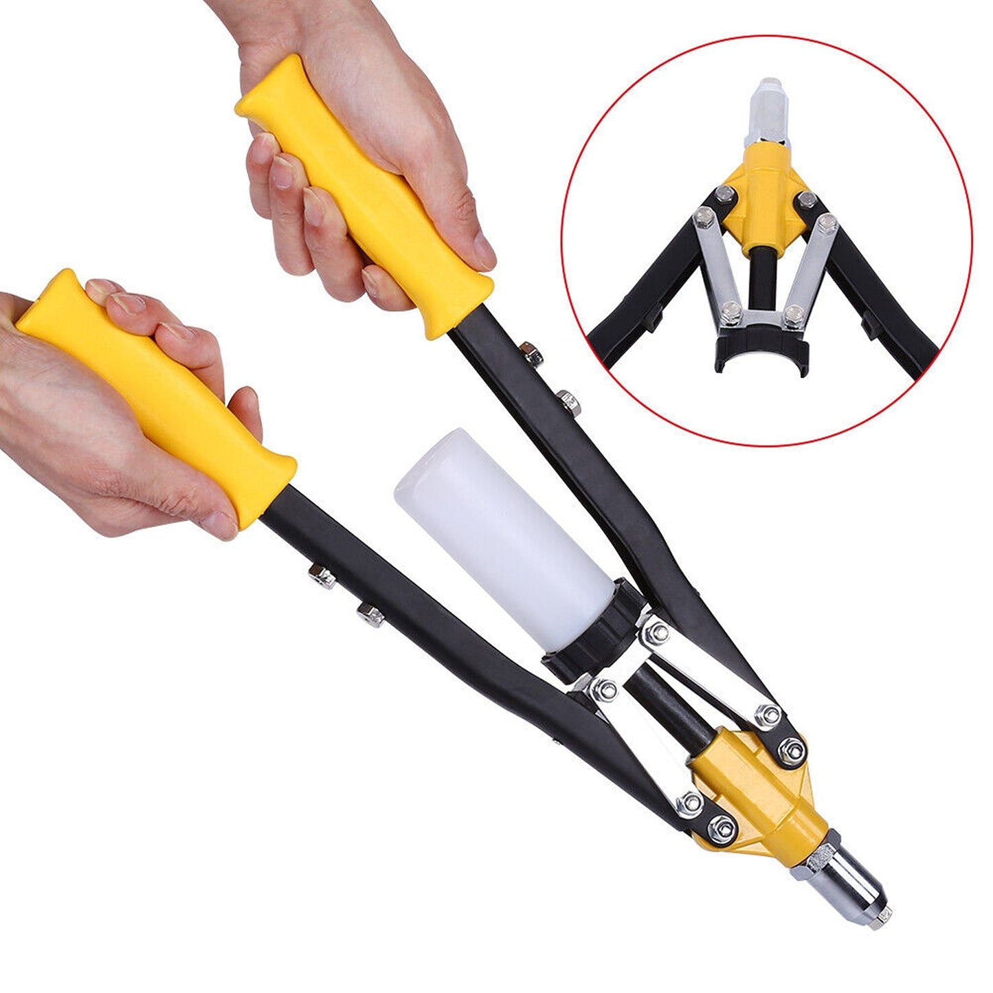 Heavy Duty 5-in-1 Rivet Gun with Long Handle