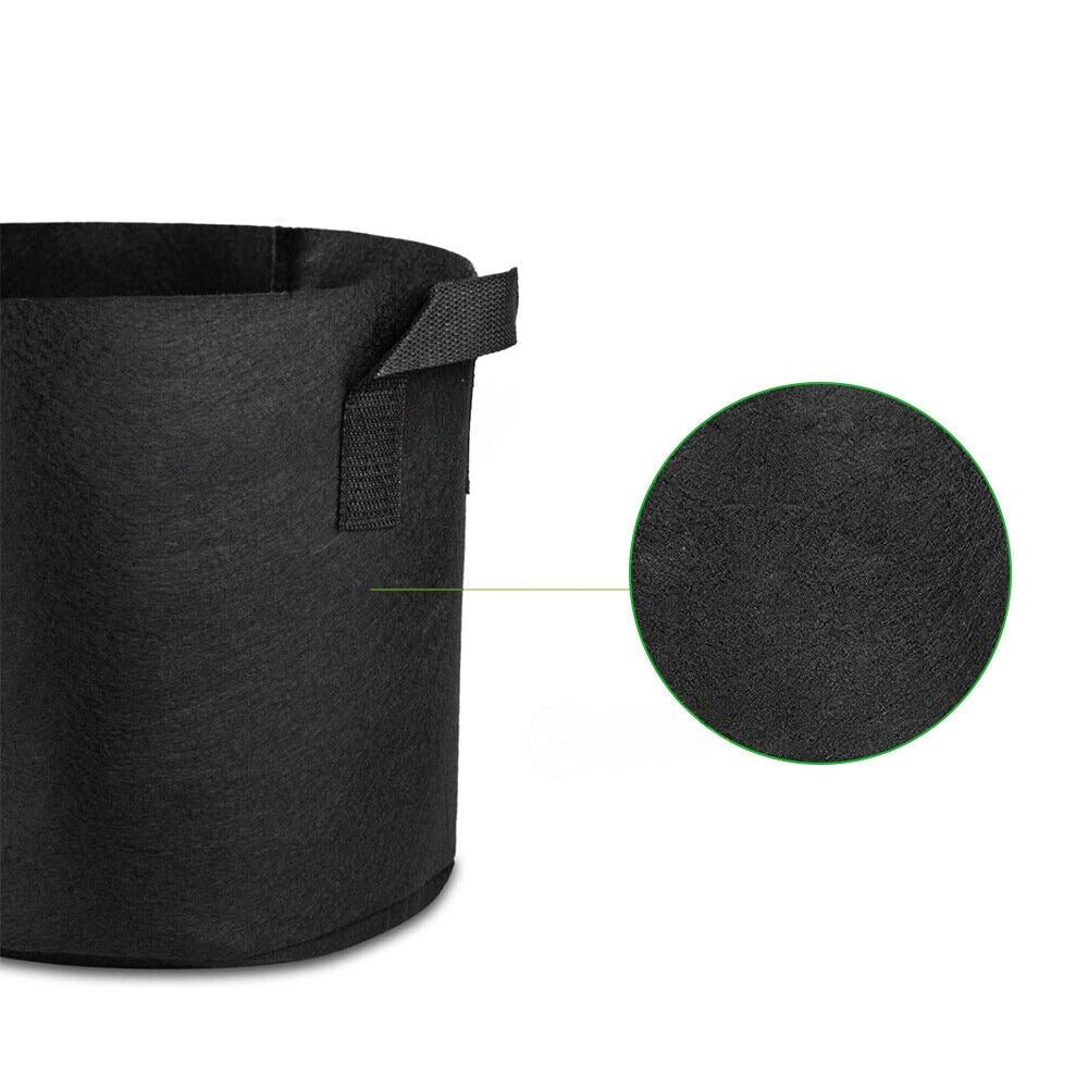 Grow Bags for Plants Fabric Pots with Handles 3 to 10 Gallons