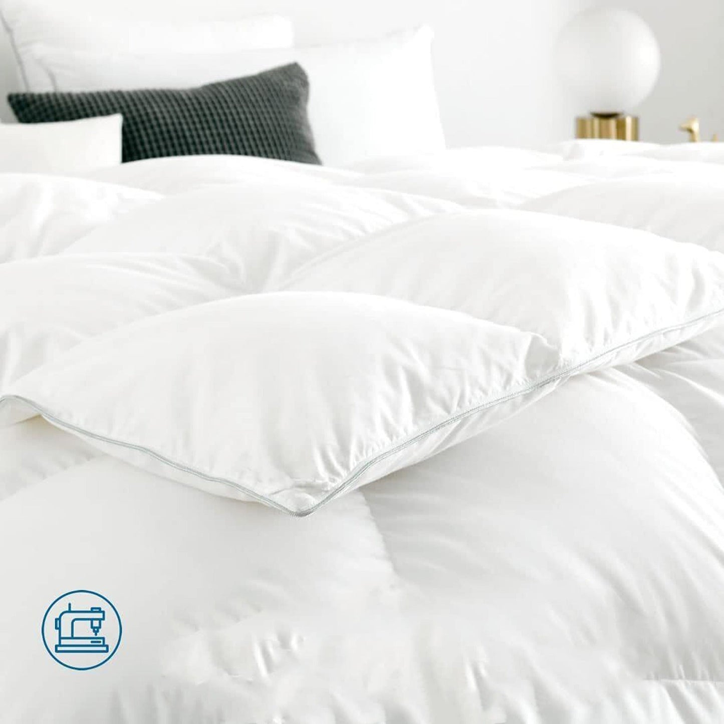 500GSM Premium Goose Down Quilts High Quality Blanket for All Bed Sizes