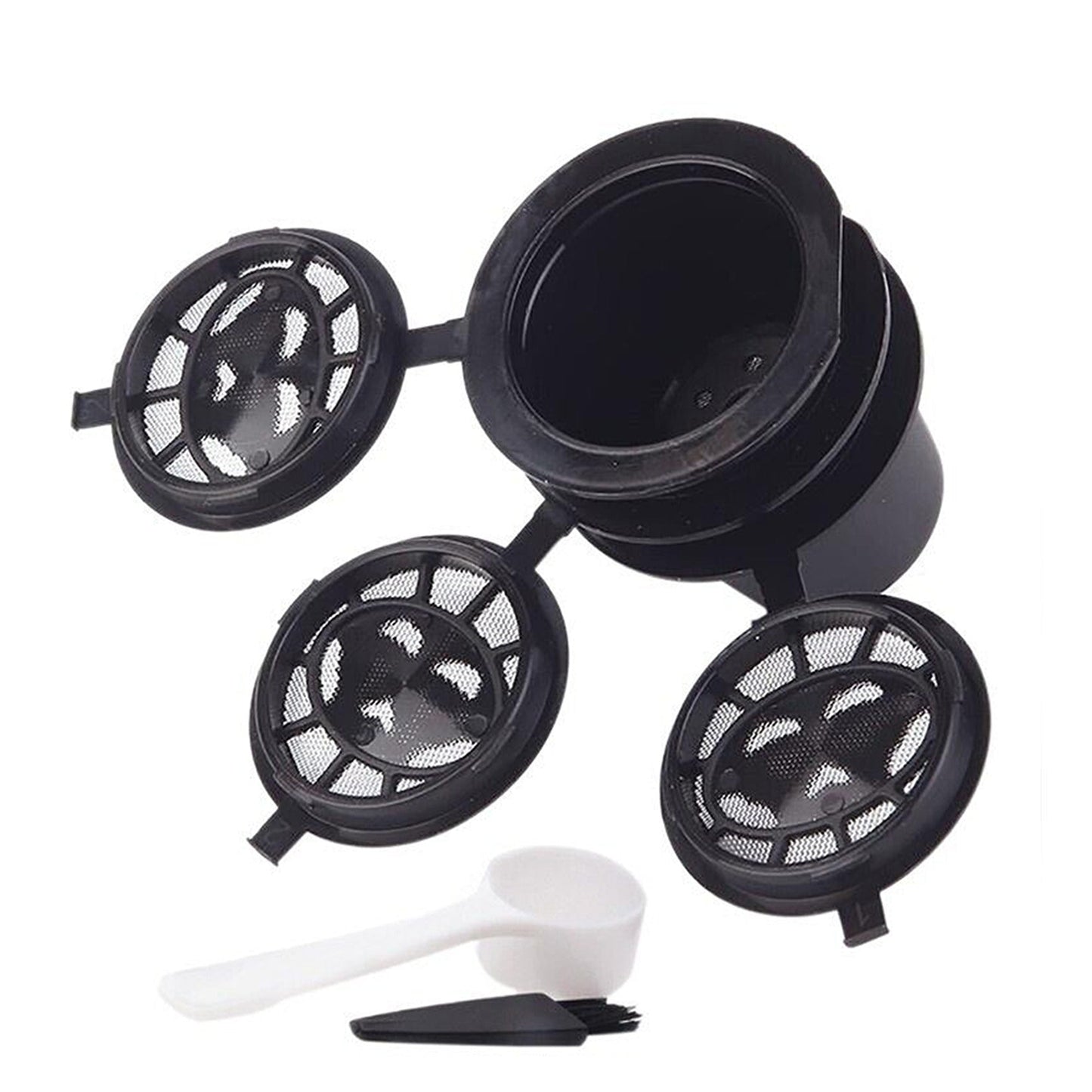 6pcs Coffee Filter Pods Reusable For Nespresso Machine