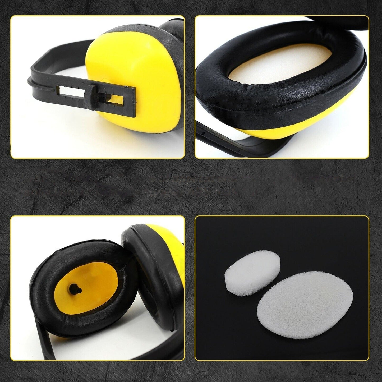 Comfortable Protective Ear Muffs for Safety Health Hearing Protection
