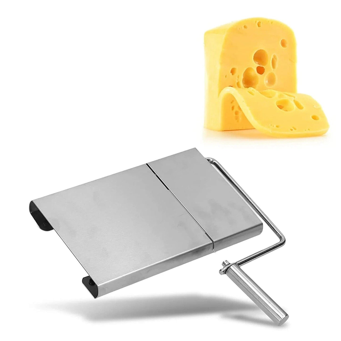 Stainless Steel Cheese Slicer with Wire Cutter Cake and Butter Tools