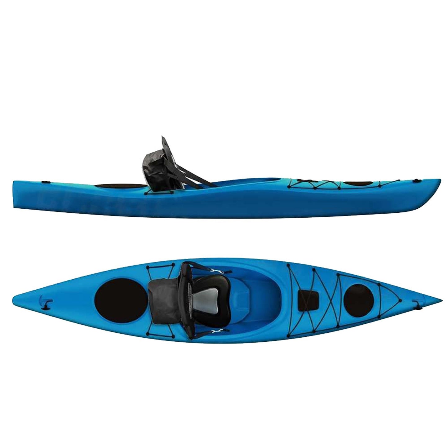 Adjustable Kayak Seat with BackPack Detachable Canoe Comfort Pad