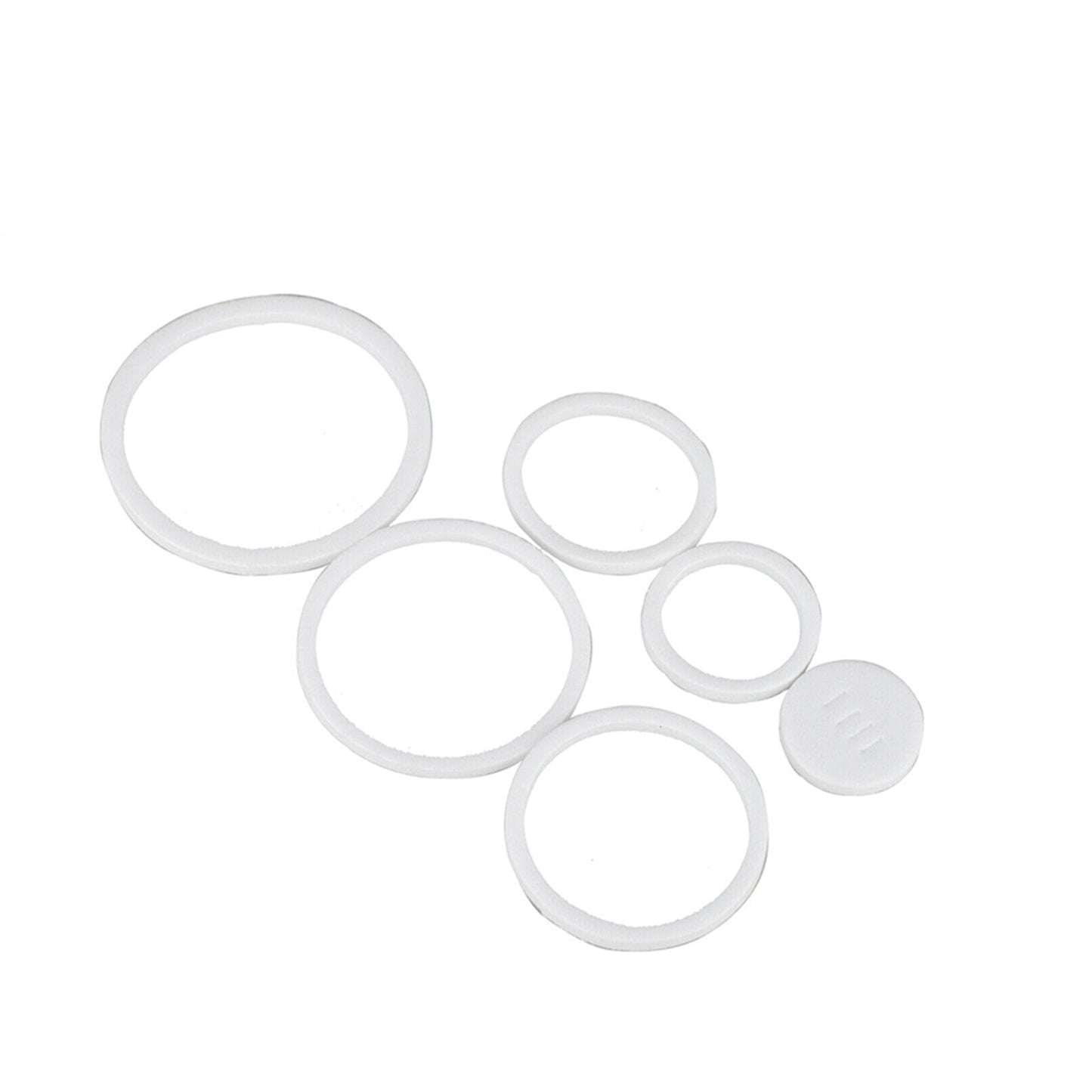 20pcs Coin Storage Display Case Clear Round Plastic Capsules with Eva Pad