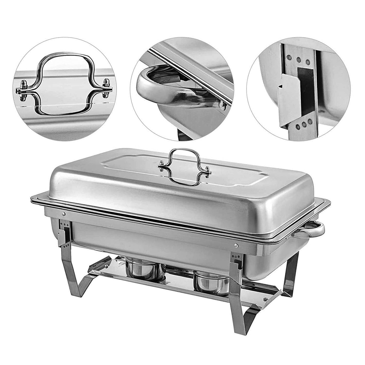 Insulated Stainless Steel Chafing Dish for Buffet Bain Marie