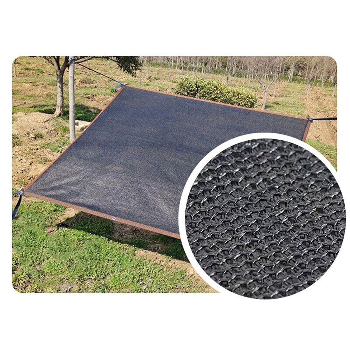 UV Protective Sun Shade Sail for Garden Sunshade Netting