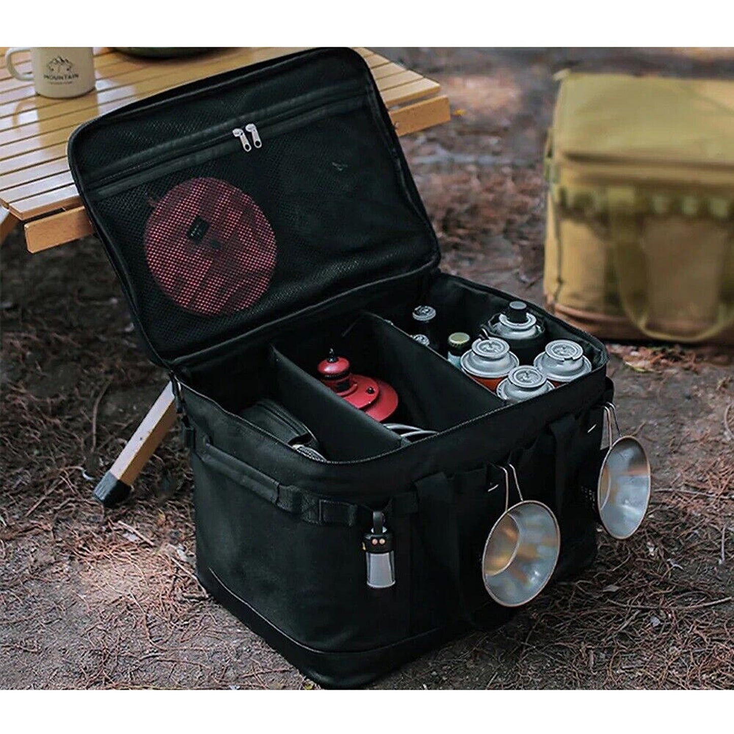Large Outdoor Camping Storage Bag for Picnic and Tableware