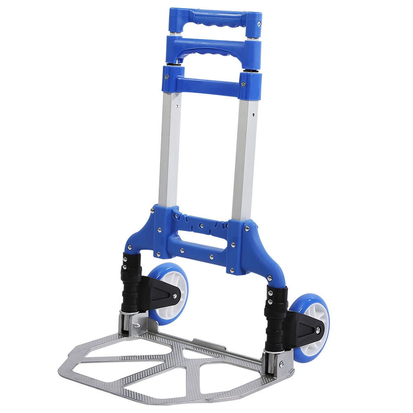 Folding Hand Trolley for Luggage Aluminium 80KG