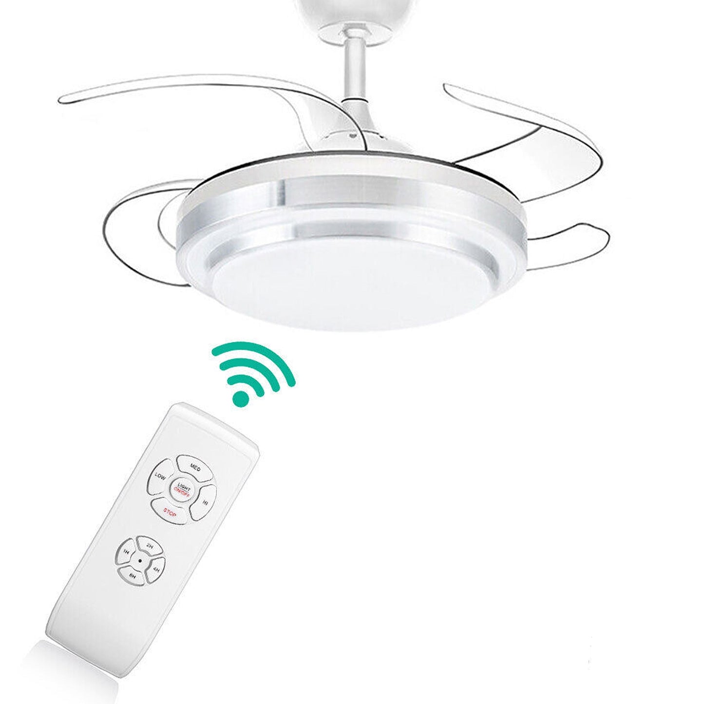 Universal Ceiling Fan Remote with Wireless Control Kit for Lighting