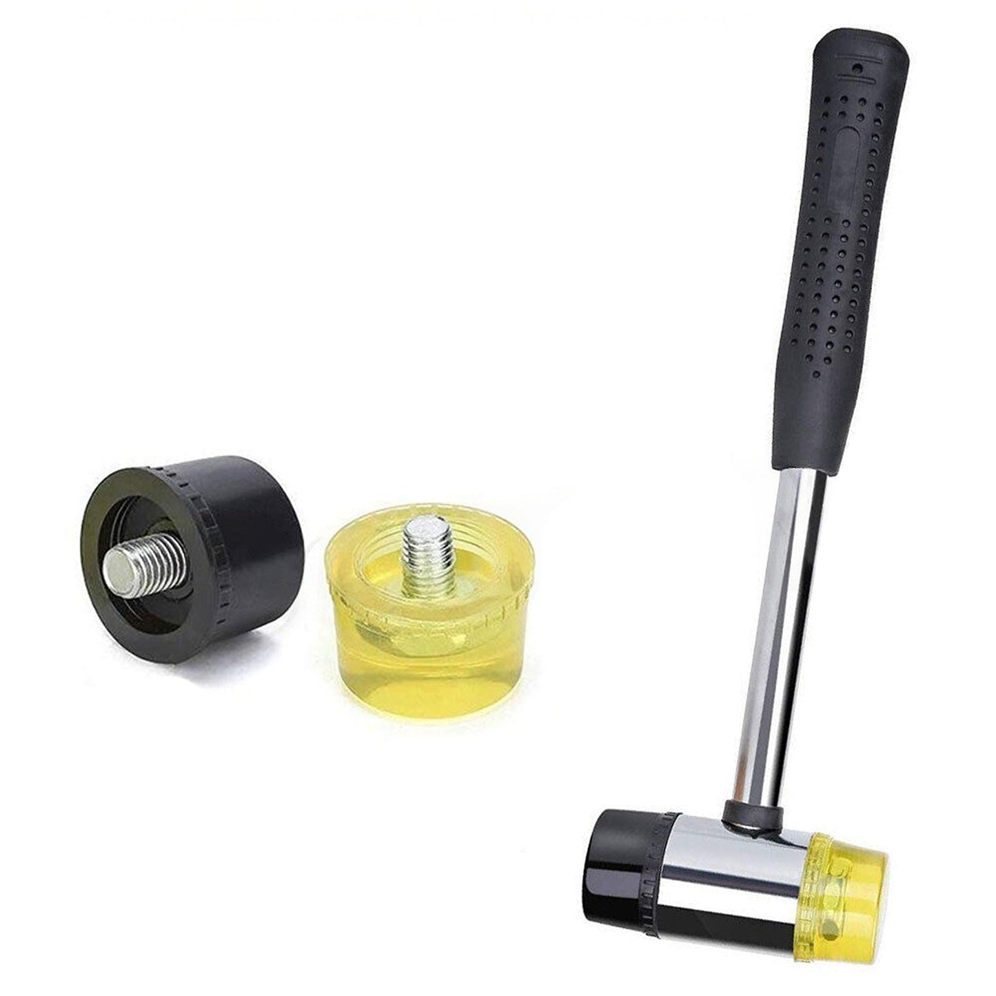 Jewelry Making Steel Ring Sizer Mandrel Gauge Rubber Hammer Tool Set