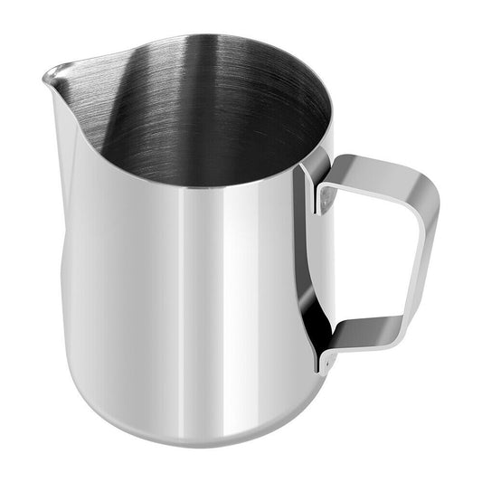 Stainless Steel Coffee Milk Frothing Jug for Latte Art and Cappuccinos 600ml