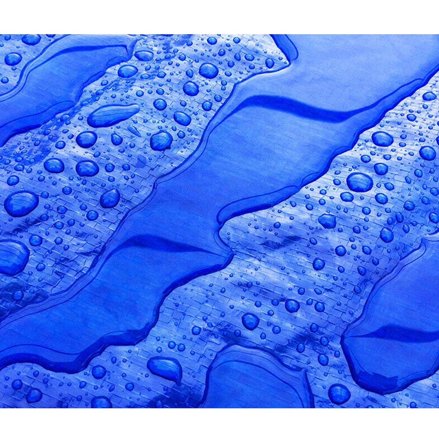 Blue Heavy Duty Weatherproof Tarpaulin for Camping and Shelter