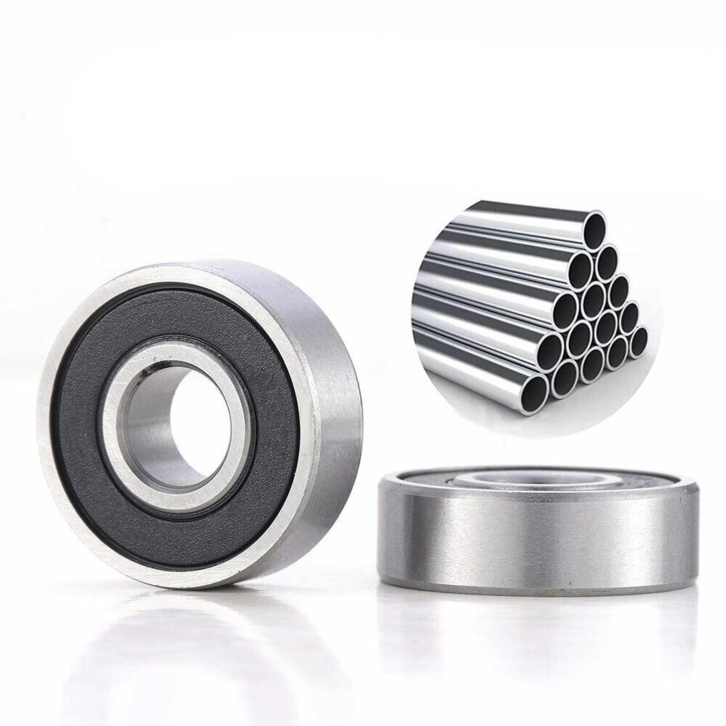 10pcs 608RS Sealed Ball Bearings for Skateboard Roller Scooters