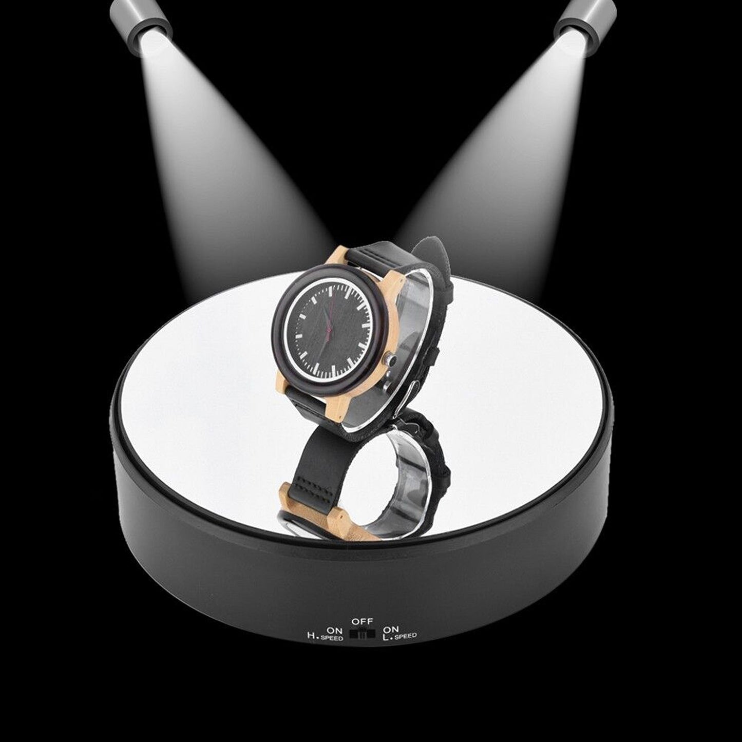 Rotating Mirror Display Stand with 360 Degrees Turn