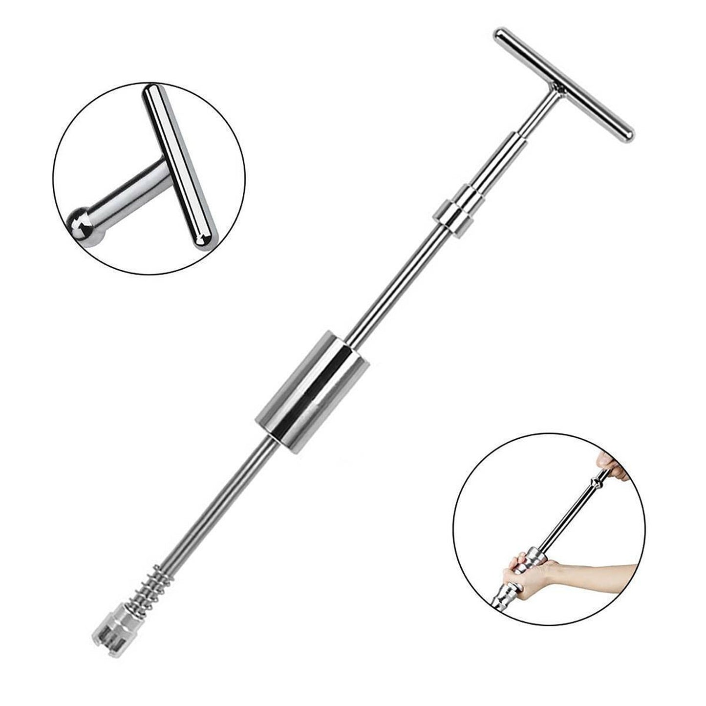 Paintless Dent Removal Tool T-Bar Slide Hammer