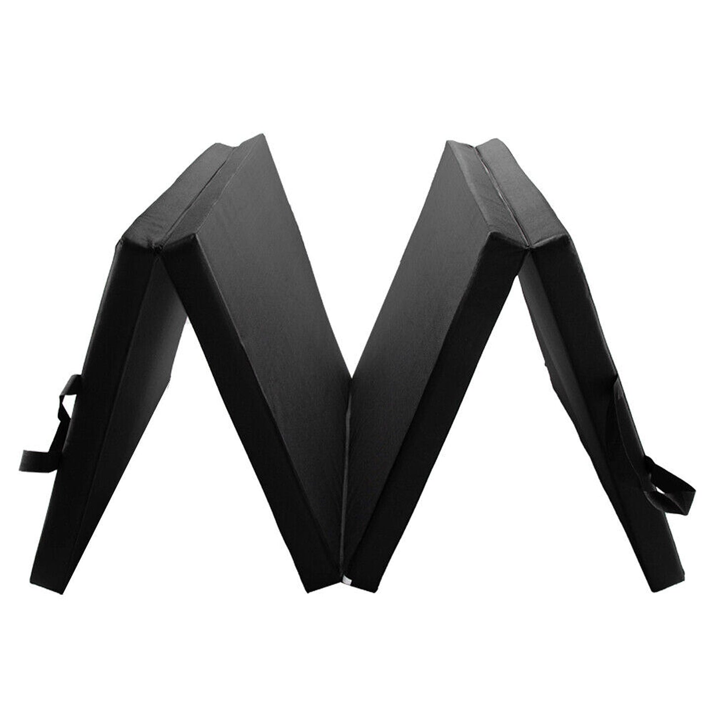 Foldable Gym Mat 180cm 4-Fold Exercise Flooring for Yoga and Dance Pilates