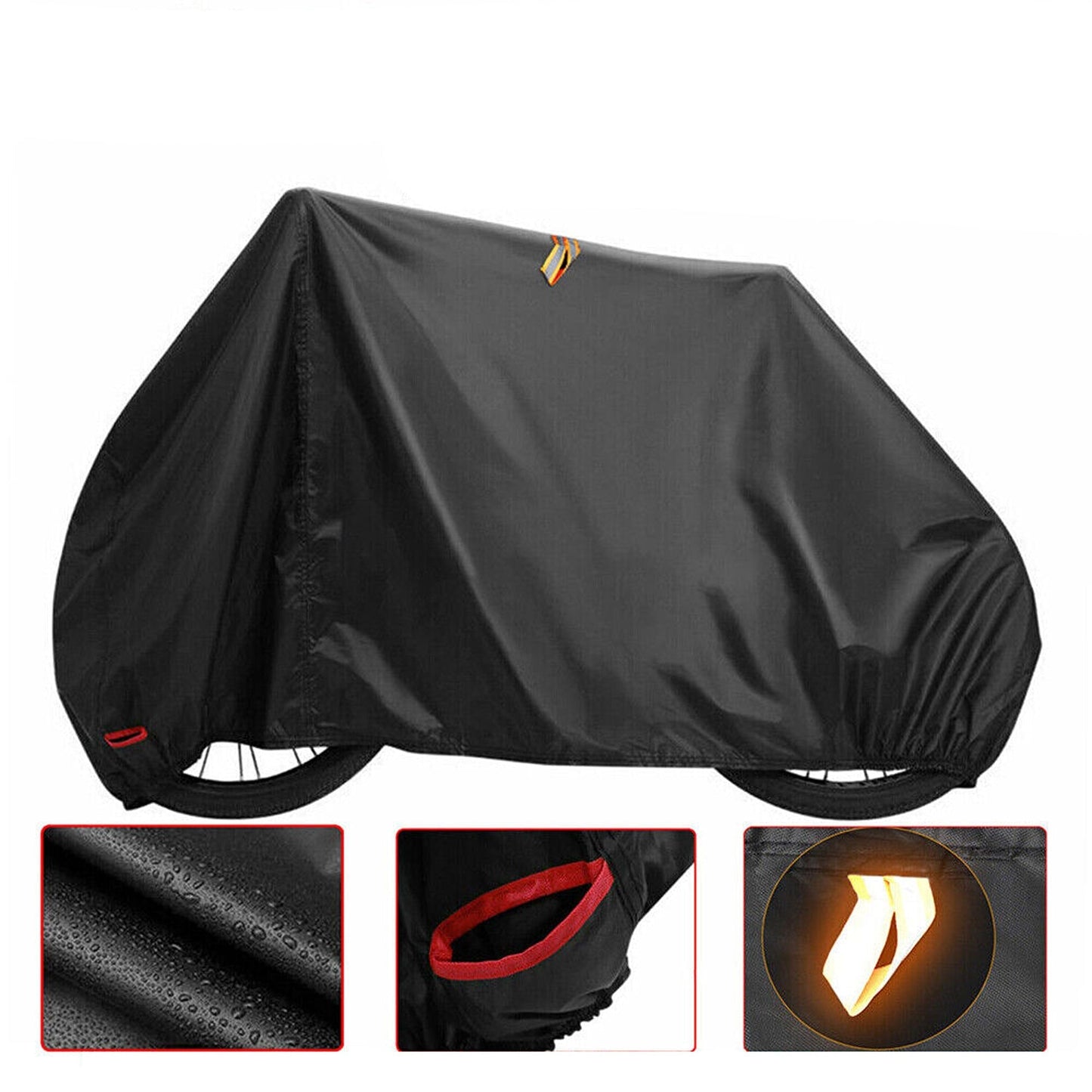 Heavy Duty Waterproof Bicycle Cover Outdoor UV Rain Sun Protection