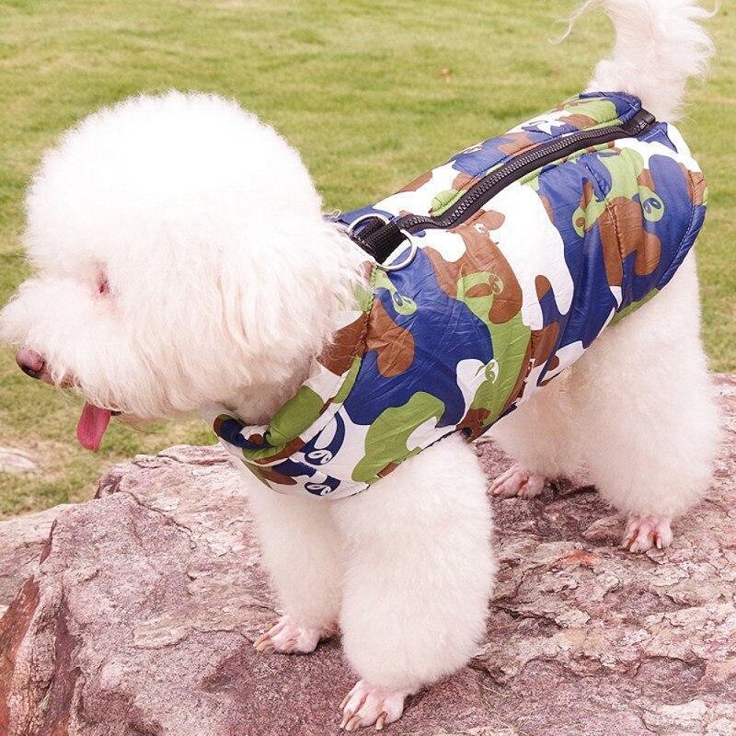 Winter Coat for Large Dogs Waterproof Padded Pet Clothes Windbreaker Vest