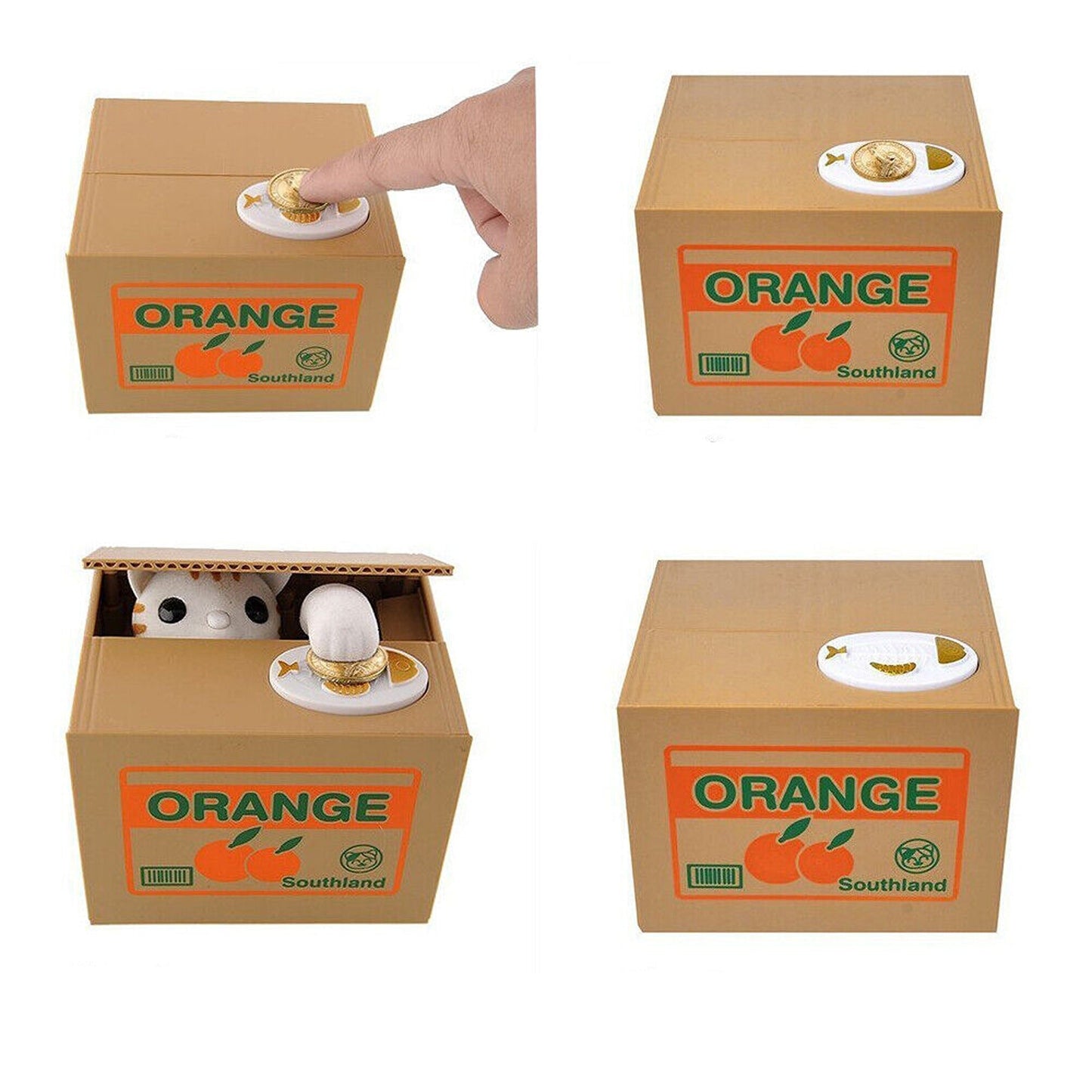 Panda Coin Bank Cute Stealing Money Box