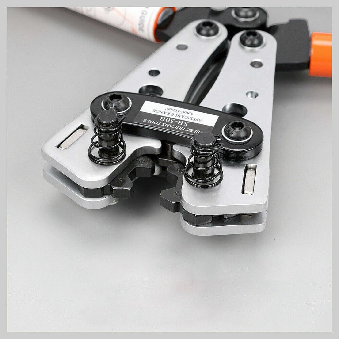Heavy Duty Wire Cable Crimper Manual Crimping Hand Tool for Battery Lugs