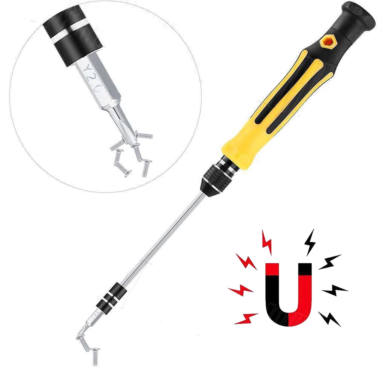 46-in-1 Precision Screwdriver Kit for PC Phone Watch Repair Includes Torx
