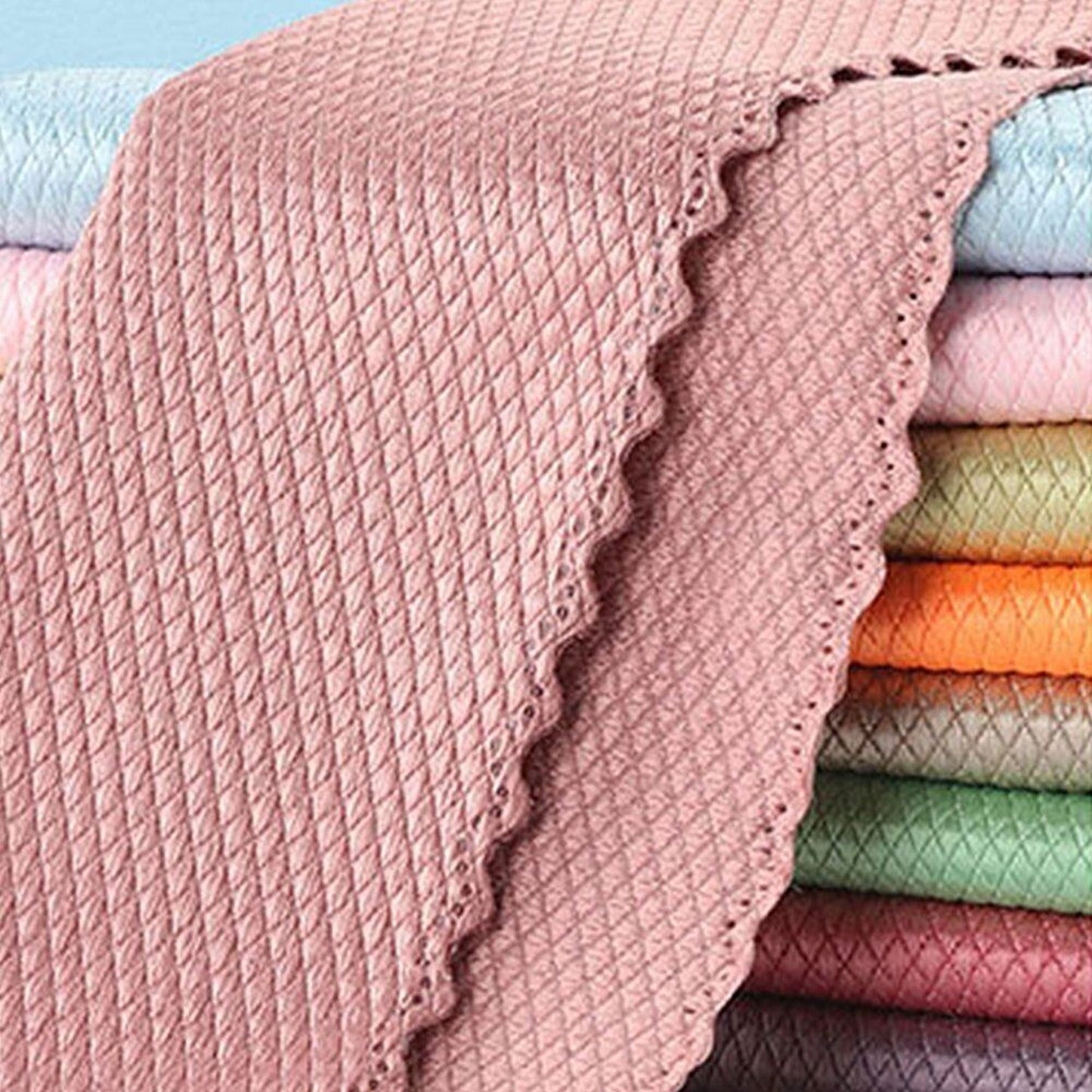 Reusable Nano Cloths Cleaning Streak-Free Miracle Kitchen Rags