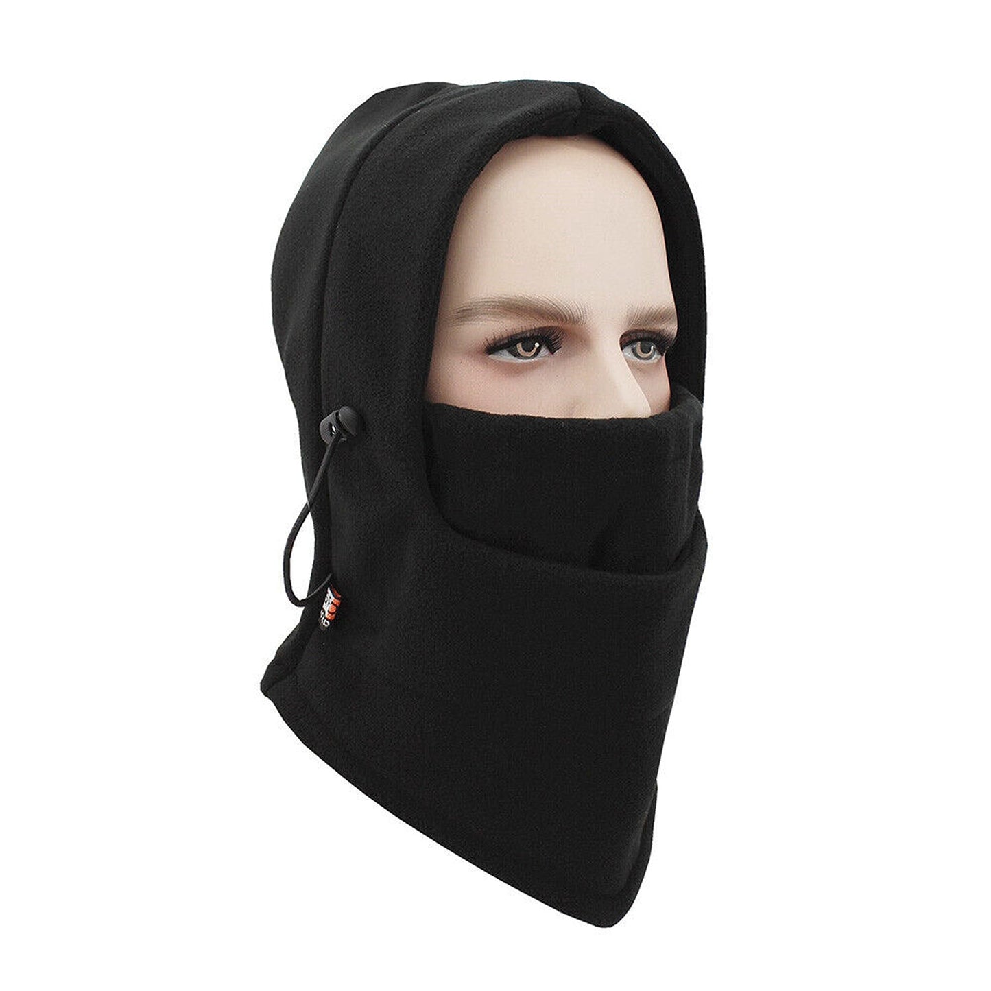 Fleece Hood Winter Thermal Balaclava Ski Face Mask Neck Warmer Cap