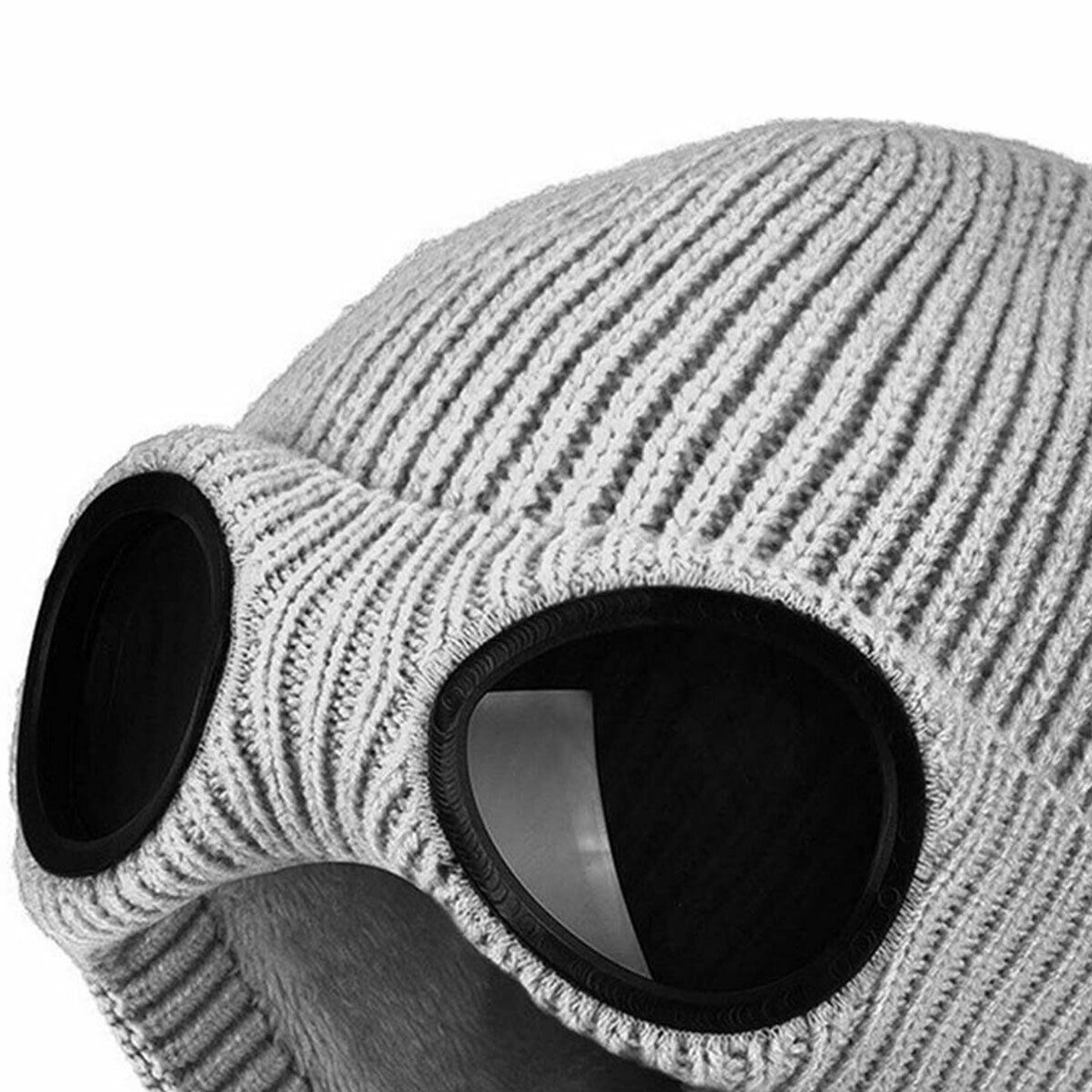 Chunky Beanie Hat for Men and Women Winter Warm Windproof Woolen Knitted Skull Cap