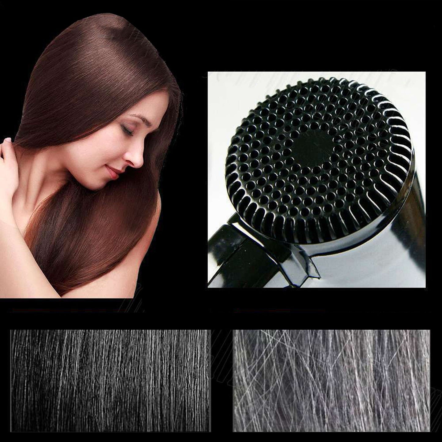 Portable 12V Hairdryer Glass Defroster for Cars and Caravans Ideal for Camping