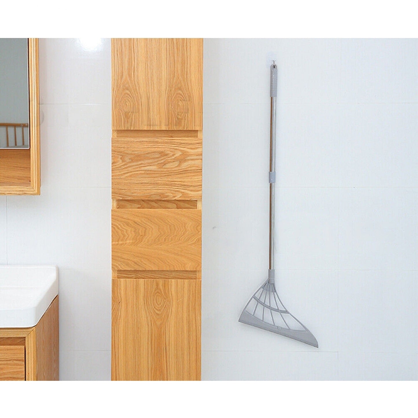Adjustable Magic Rubber Floor Wiper Broom for Indoor Cleaning