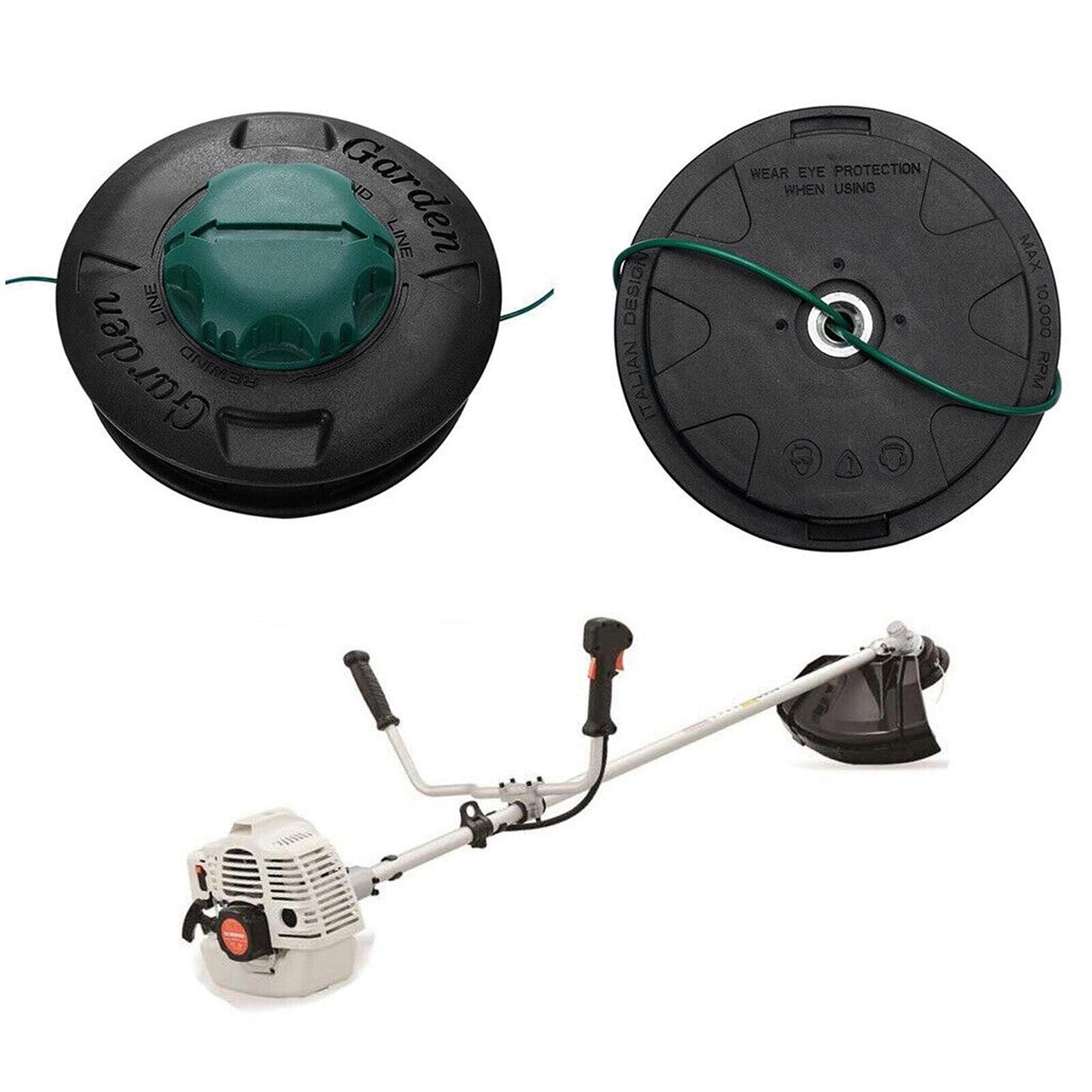Line Trimmer Head Twister Bump Feed for Grass Brush Cutter