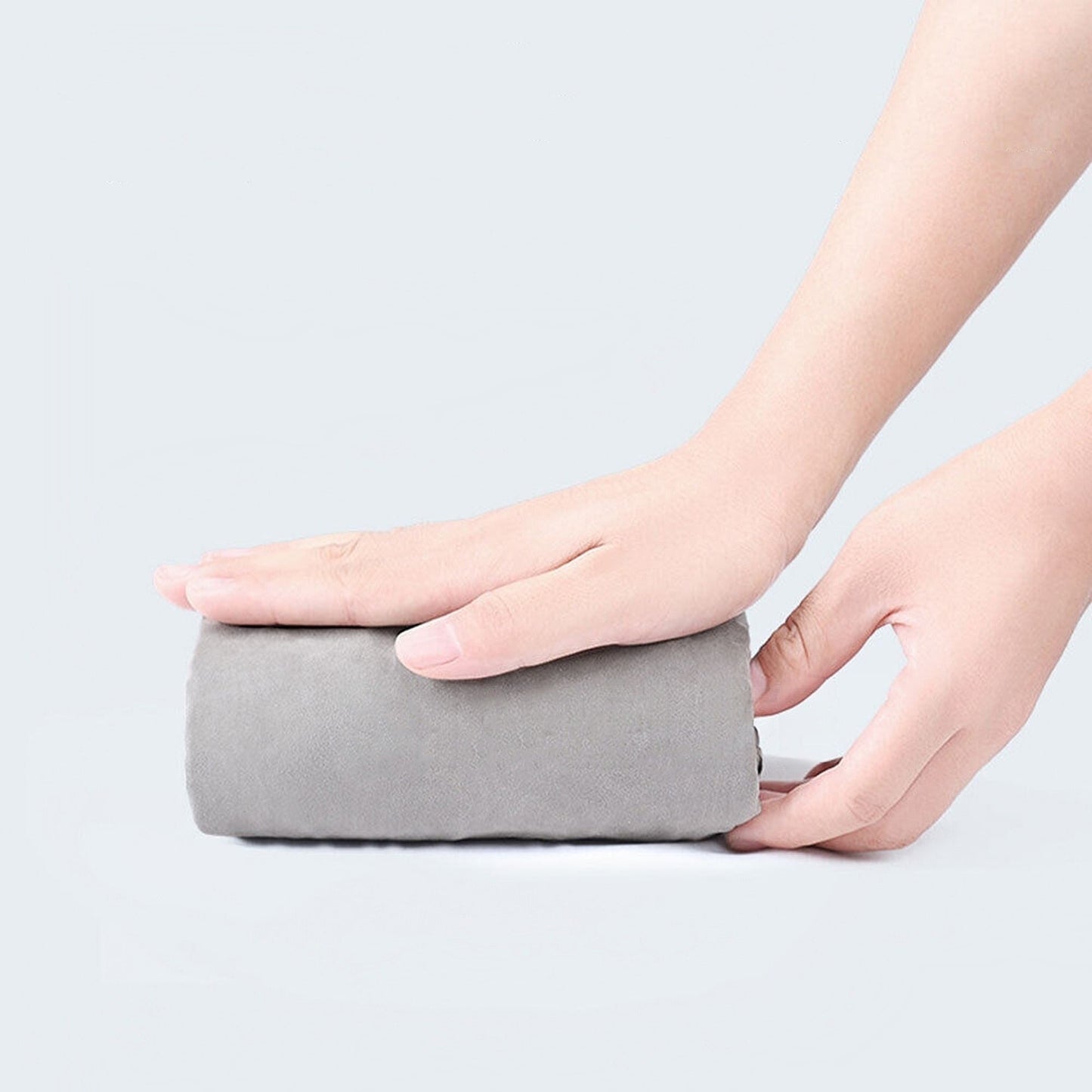 Inflatable Foot Rest for Travel XL 3-Layer Air Pillow Cushion