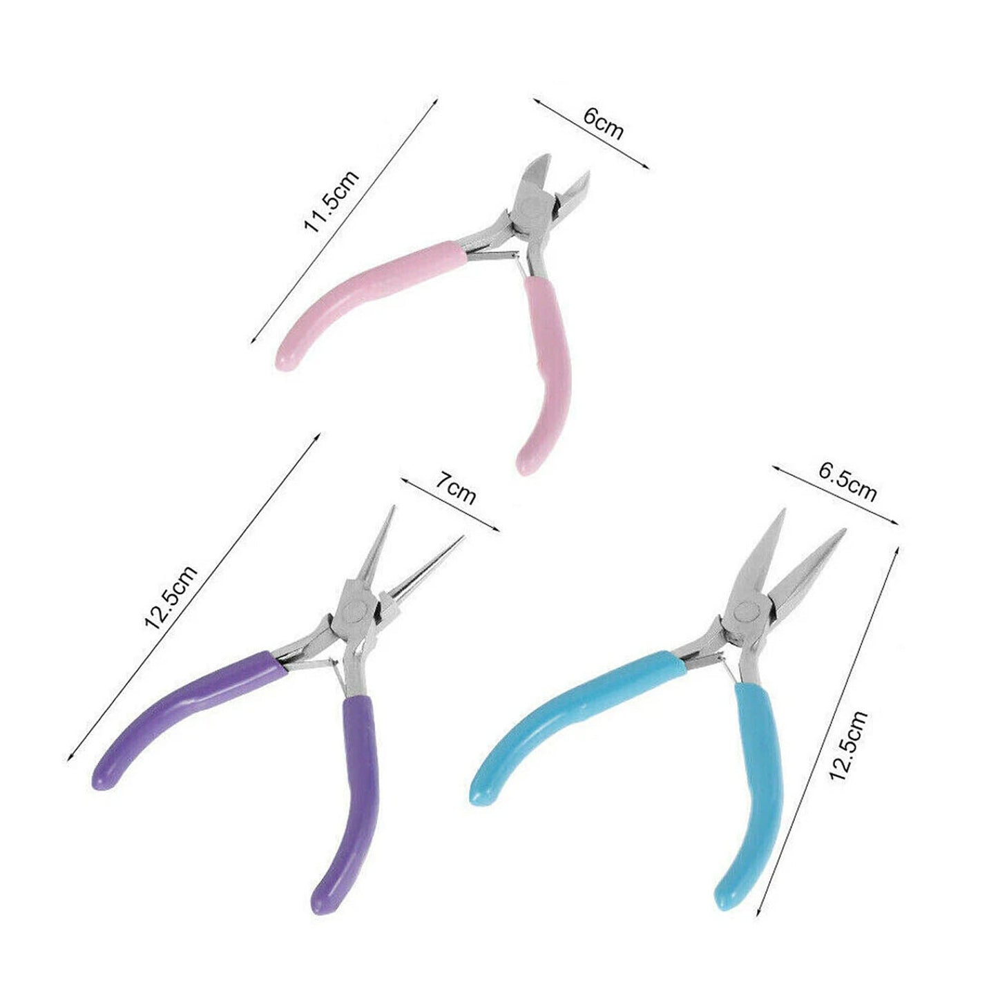 Beading and Jewellery Making Round Nose Pliers with Wire Cutters