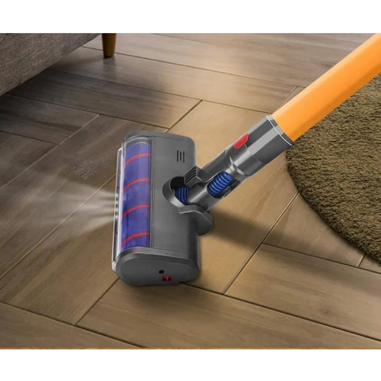 LED Roller Brush Head for Dyson V7 V8 V10 V11 Turbo Electric Floor Attachment