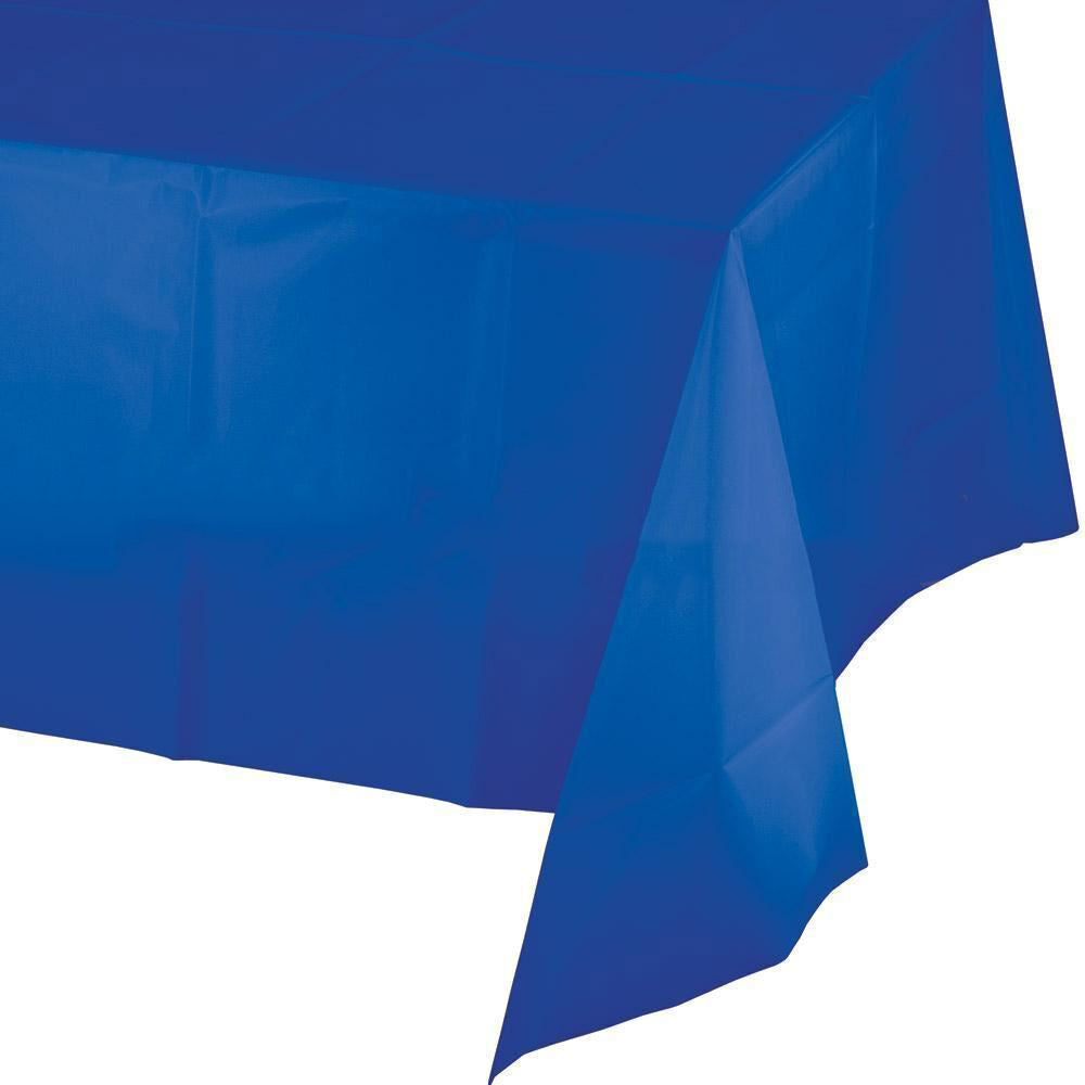 Colorful Plastic Tablecloth for Parties Rectangle Birthday Cover
