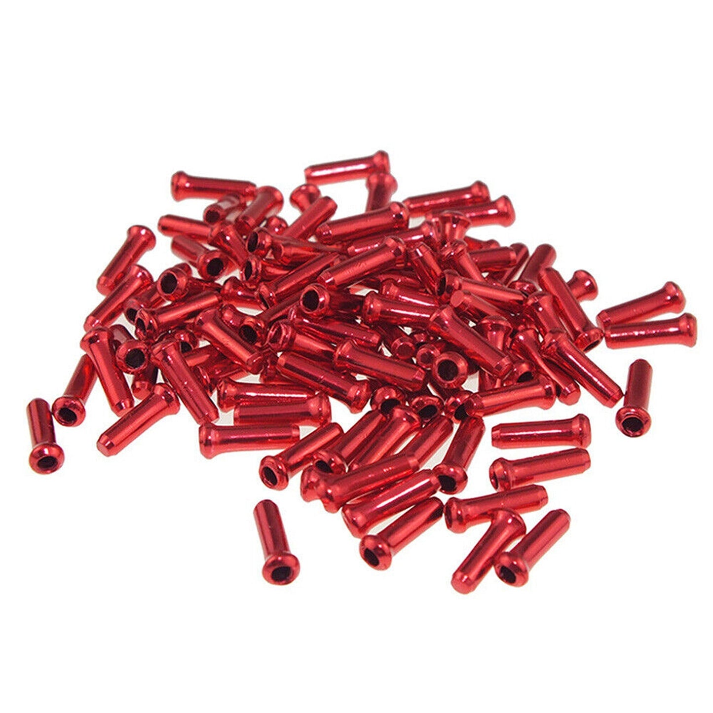 12pcs Alloy Crimp Ferrules for MTB Road Bike Brake Cables