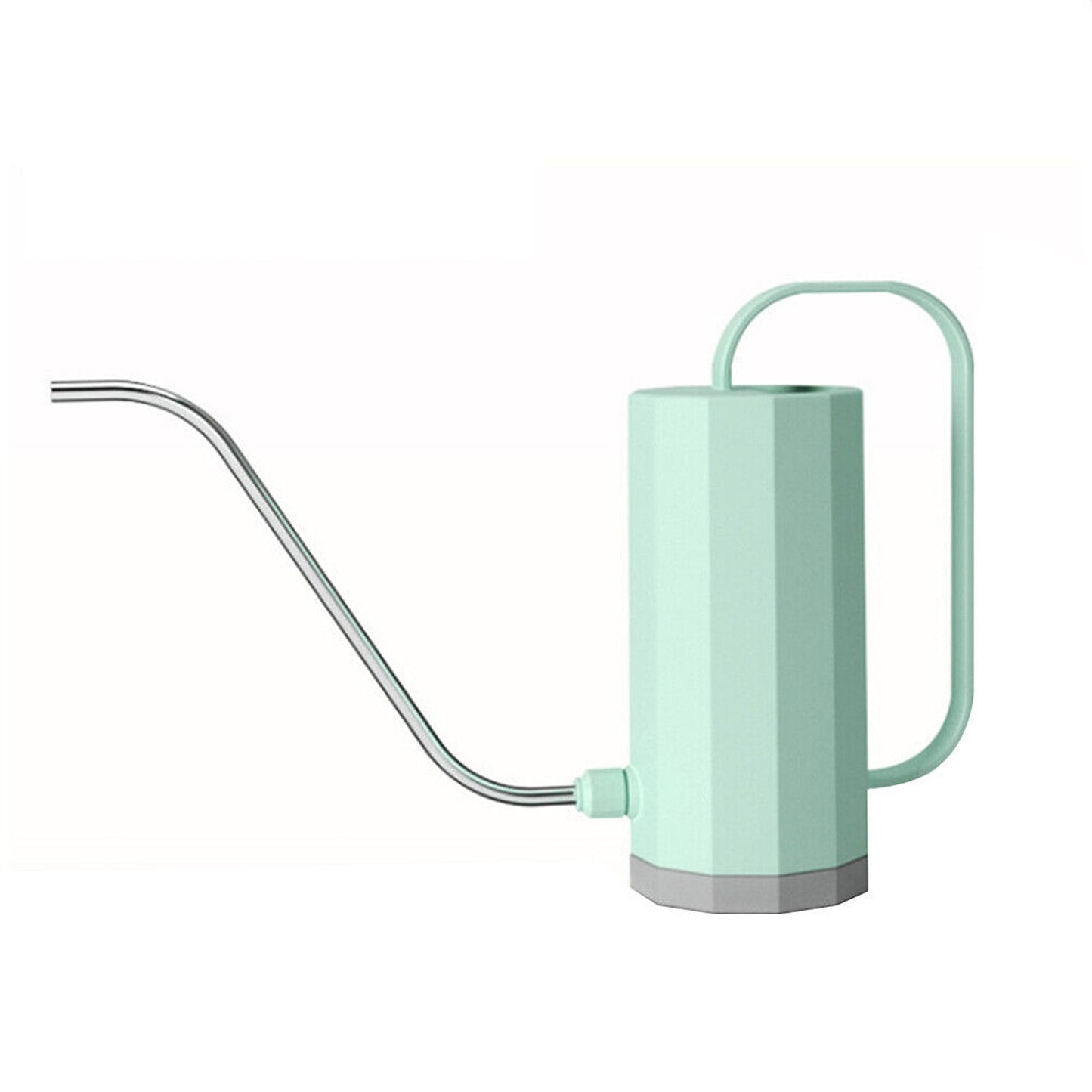 1000ml Curved Mouth Stainless Steel Watering Can Flower Pot