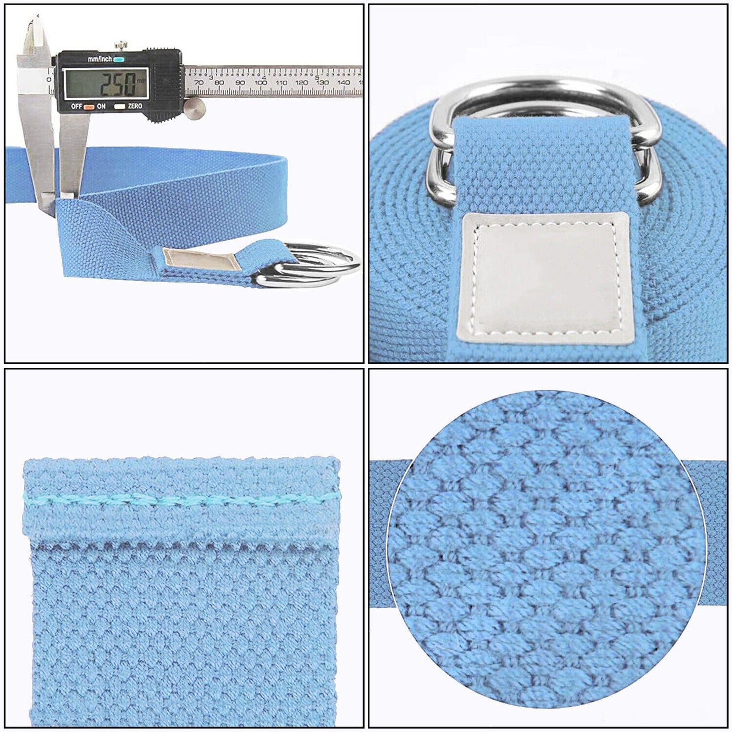 Yoga Pilates Stretching Strap Essential Exercise Band