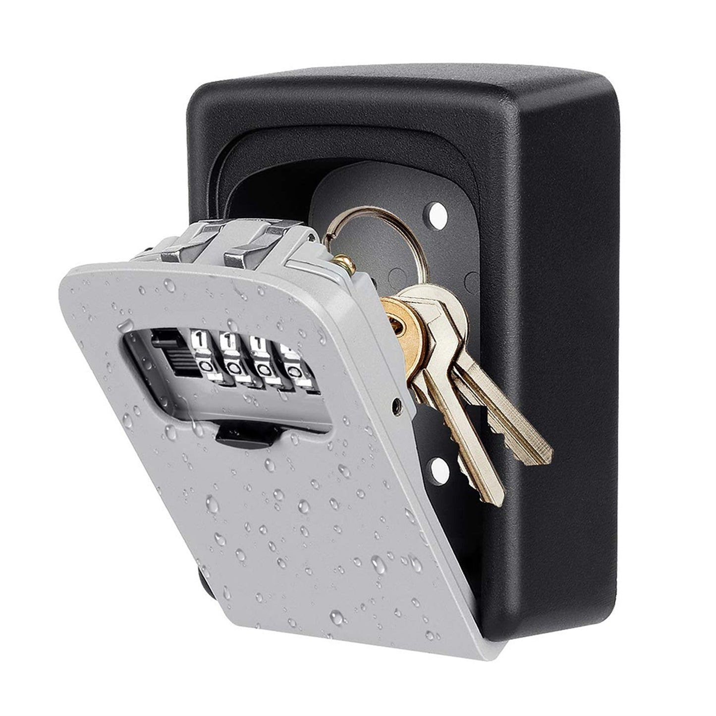 Wall Mounted Secure Key Safe High Security Storage Box 4 Digit