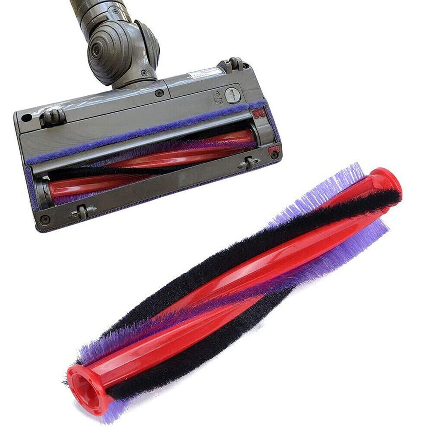 Dyson-Compatible Floor Head with Roller Brush for V6 DC58  DC59 Models