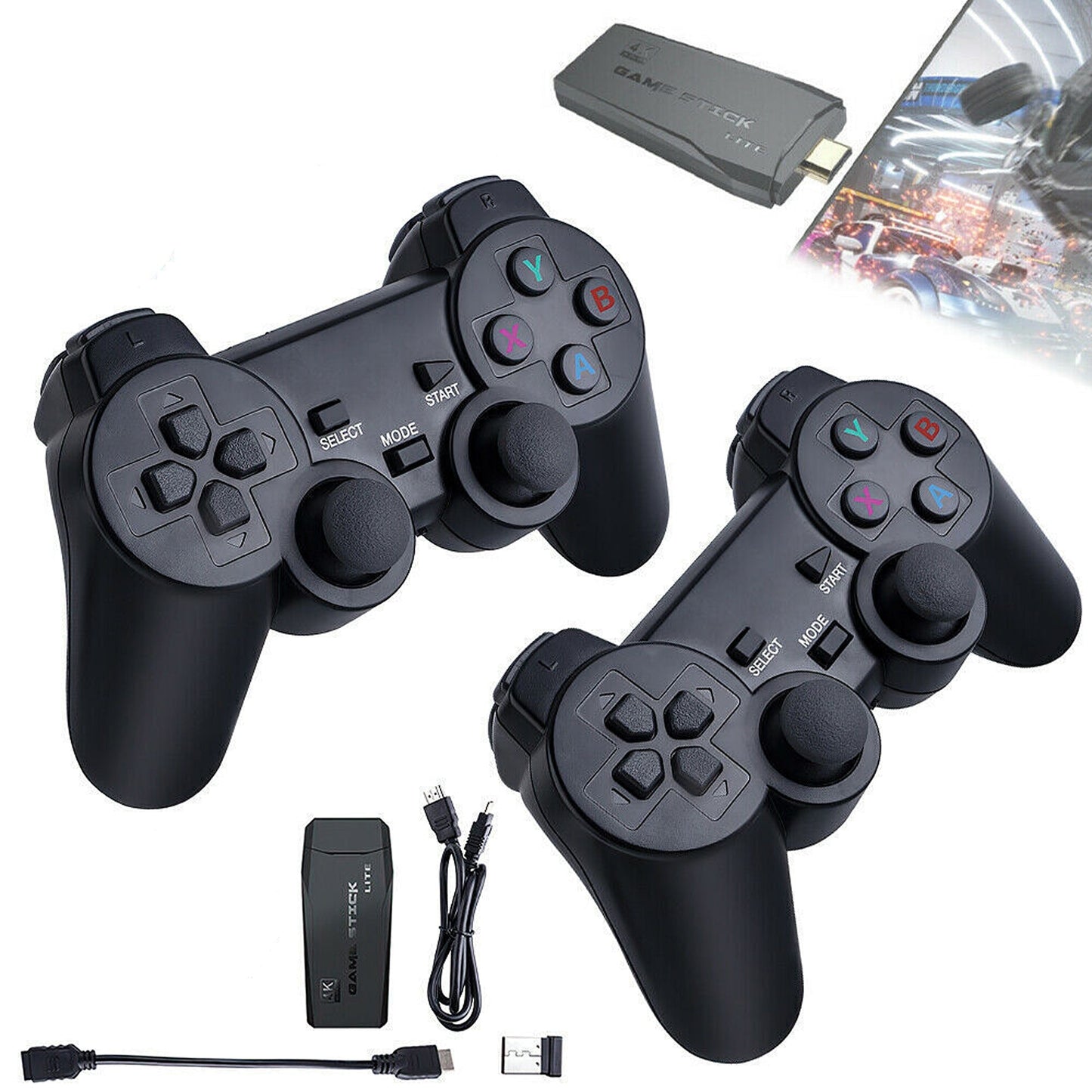 4K HDMI Retro Gaming Console with 10000 Games